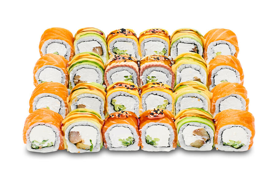 Суши-сет ФИЛАДЕЛЬФИЯ МУД от Roll Club