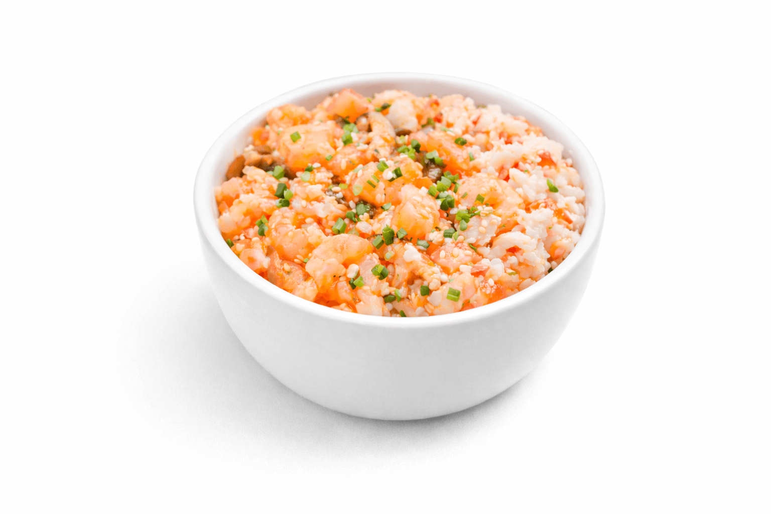 Тартар лосось-креветки-снежный краб